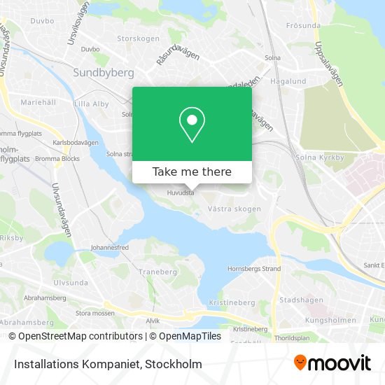 Installations Kompaniet map