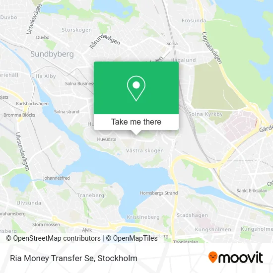 Ria Money Transfer Se map