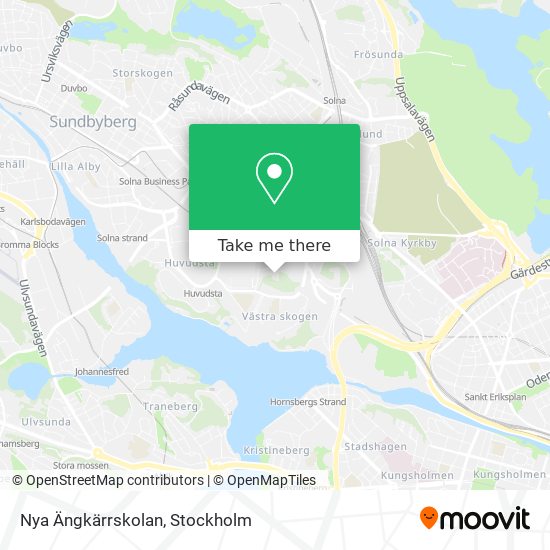 Nya Ängkärrskolan map