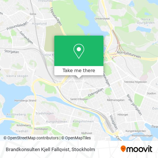 Brandkonsulten Kjell Fallqvist map