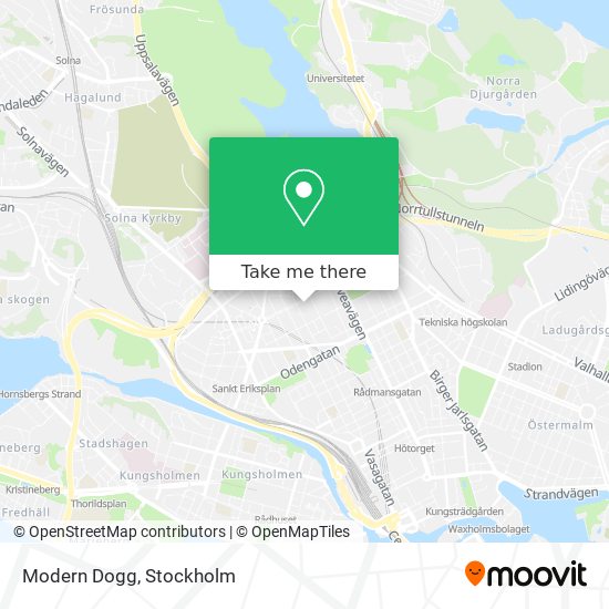 Modern Dogg map