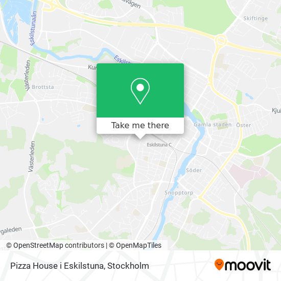 Pizza House i Eskilstuna map