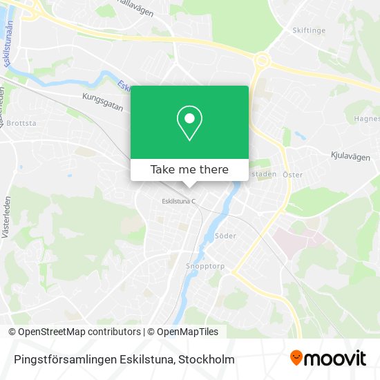 Pingstförsamlingen Eskilstuna map