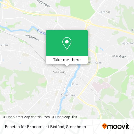 Enheten för Ekonomiskt Bistånd map