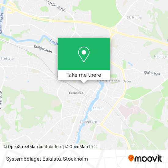 Systembolaget Eskilstu map