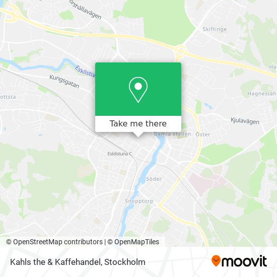 Kahls the & Kaffehandel map