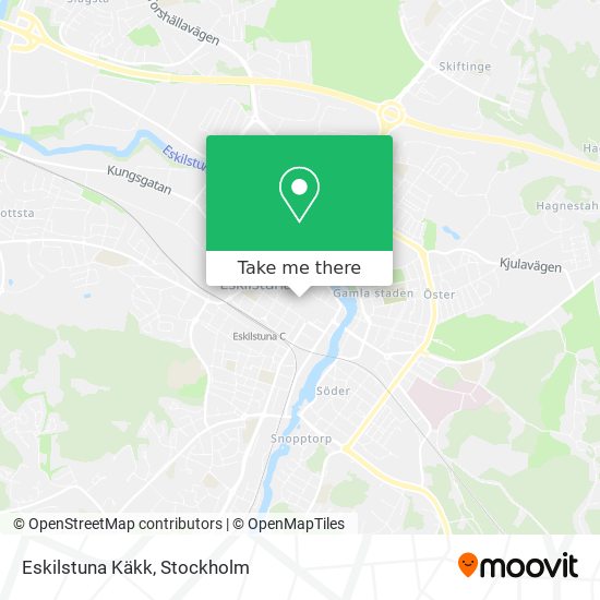 Eskilstuna Käkk map