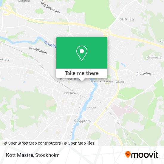 Kött Mastre map