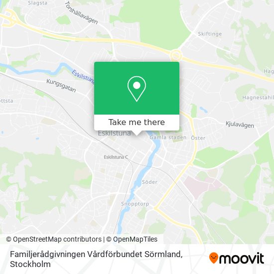 Familjerådgivningen Vårdförbundet Sörmland map