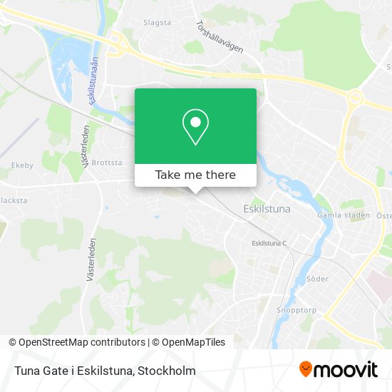 Tuna Gate i Eskilstuna map