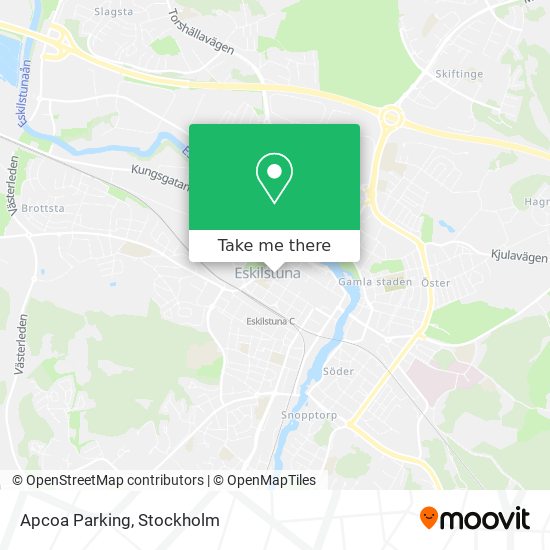 Apcoa Parking map