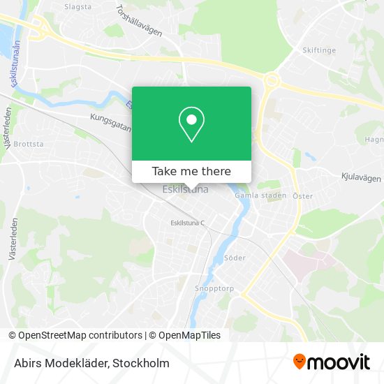 Abirs Modekläder map