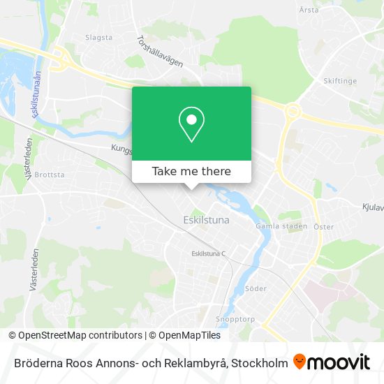 Bröderna Roos Annons- och Reklambyrå map