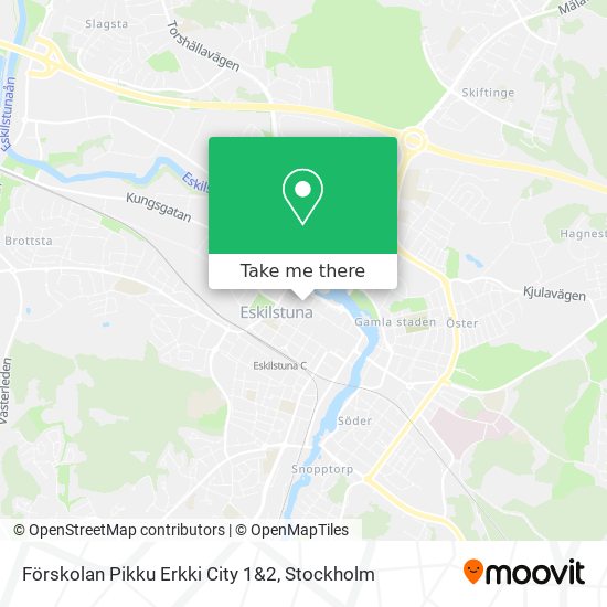 Förskolan Pikku Erkki City 1&2 map