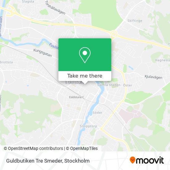 Guldbutiken Tre Smeder map