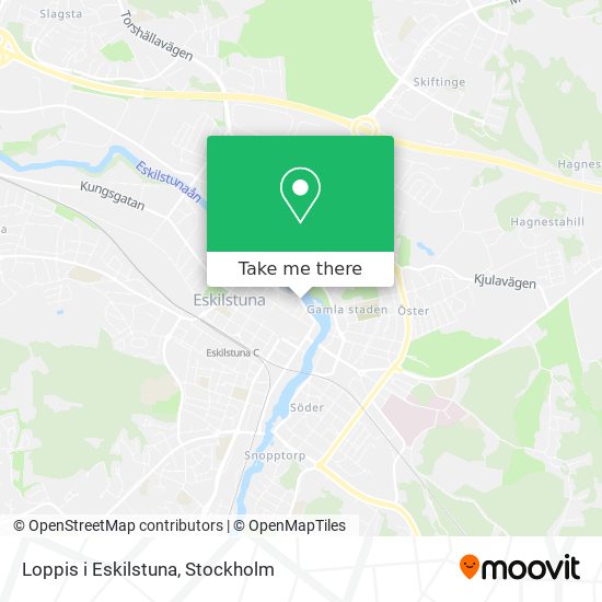 Loppis i Eskilstuna map