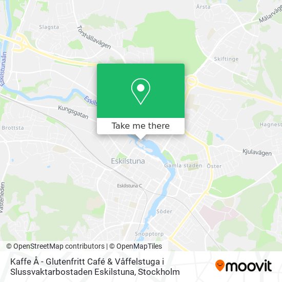 Kaffe Å - Glutenfritt Café & Våffelstuga i Slussvaktarbostaden Eskilstuna map
