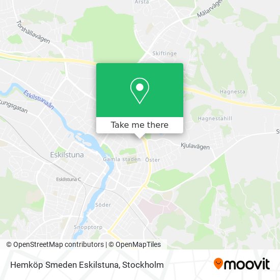 Hemköp Smeden Eskilstuna map