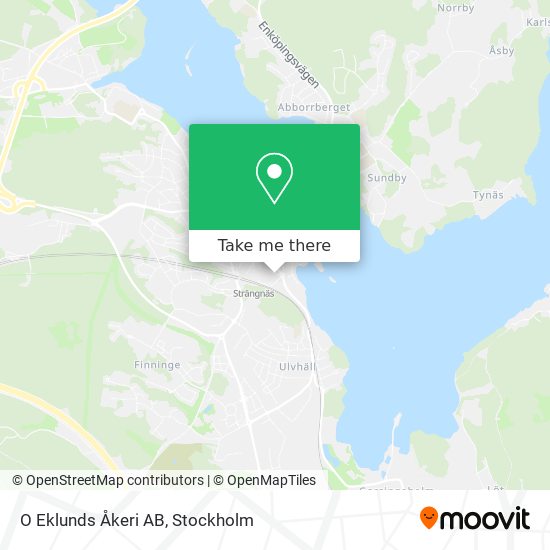 O Eklunds Åkeri AB map