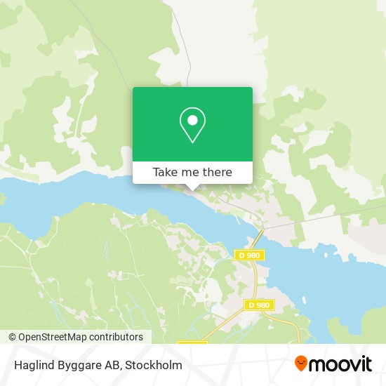 Haglind Byggare AB map