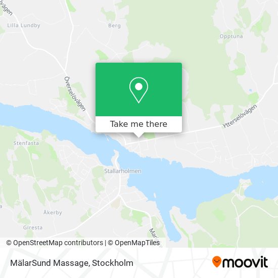 MälarSund Massage map