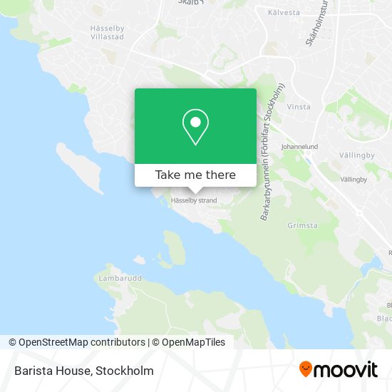 Barista House map