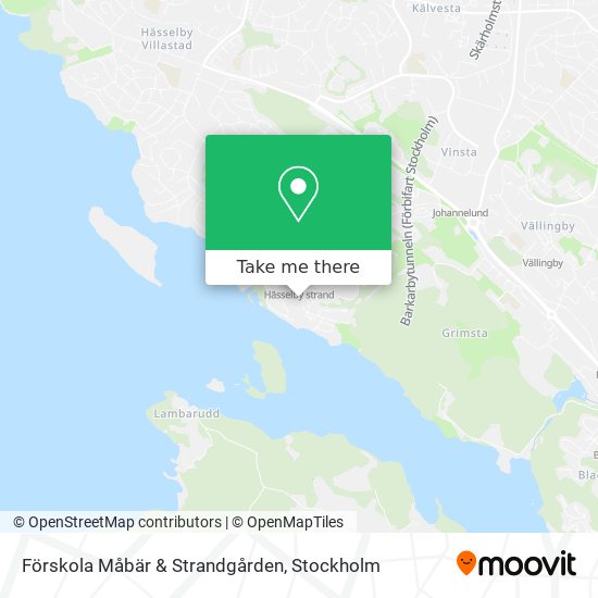 Förskola Måbär & Strandgården map