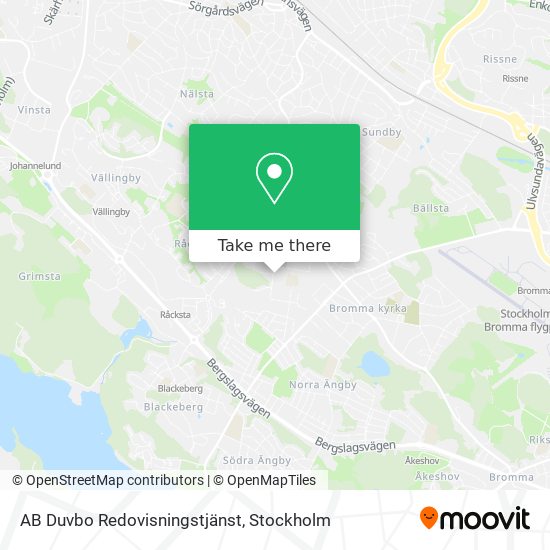 AB Duvbo Redovisningstjänst map