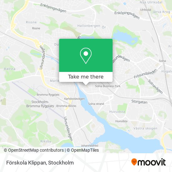 Förskola Klippan map