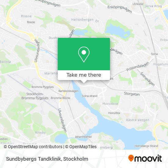 Sundbybergs Tandklinik map