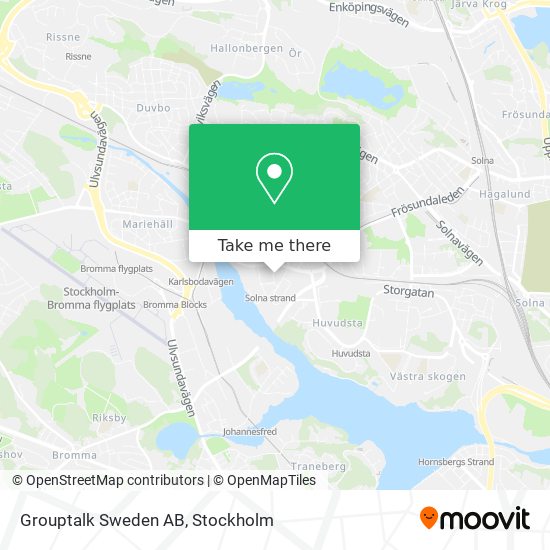 Grouptalk Sweden AB map