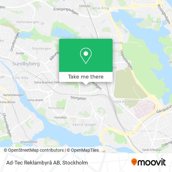 Ad-Tec Reklambyrå AB map