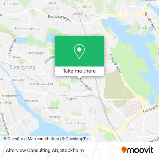 Alterview Consulting AB map