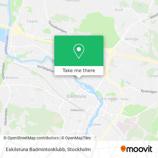 Eskilstuna Badmintonklubb map