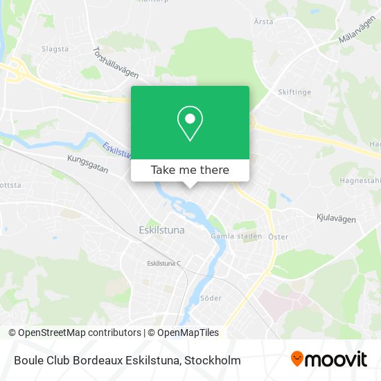 Boule Club Bordeaux Eskilstuna map