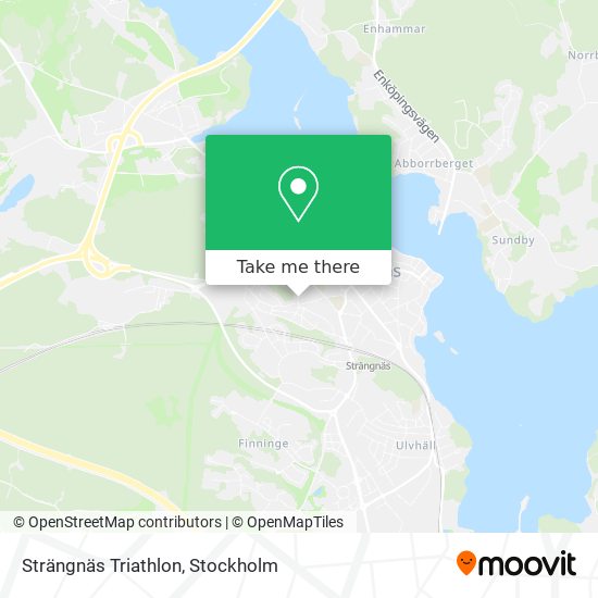 Strängnäs Triathlon map