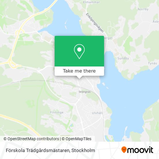 Förskola Trädgårdsmästaren map