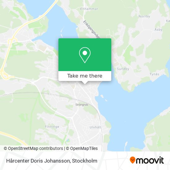 Hårcenter Doris Johansson map