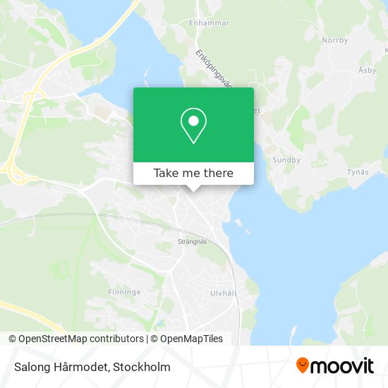 Salong Hårmodet map