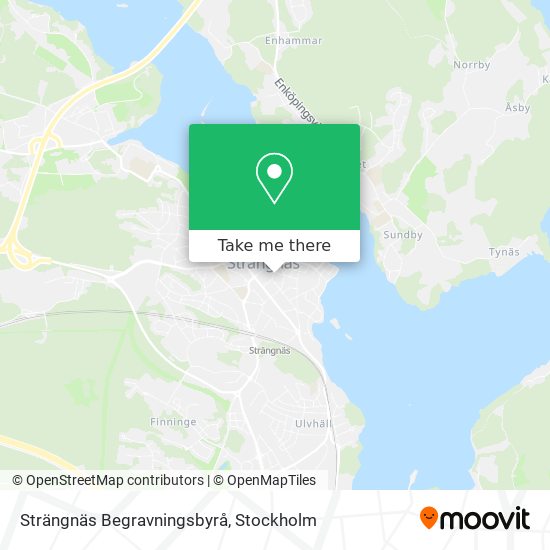 Strängnäs Begravningsbyrå map