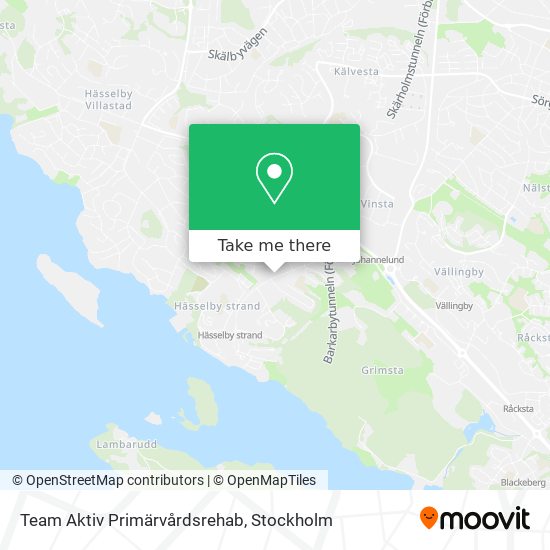 Team Aktiv Primärvårdsrehab map