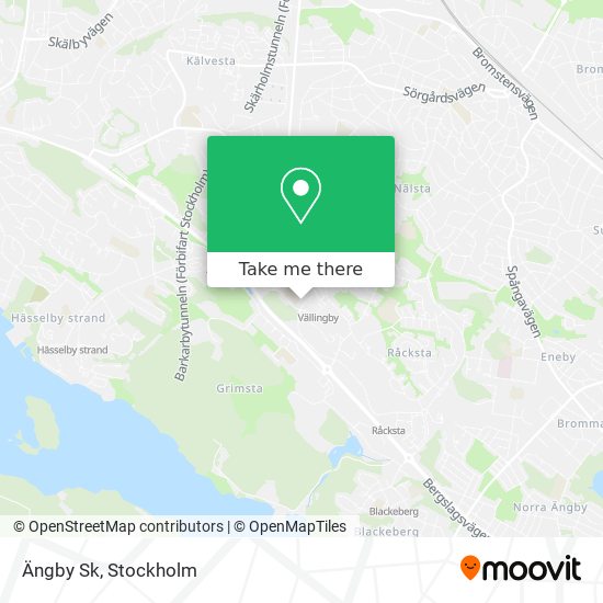 Ängby Sk map