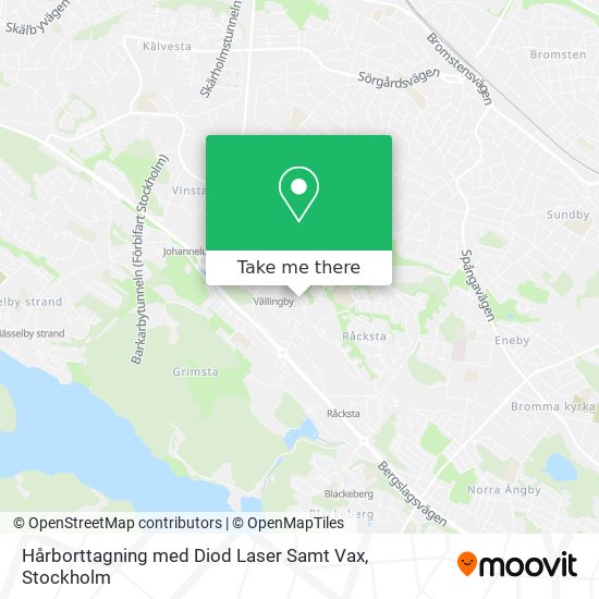 Hårborttagning med Diod Laser Samt Vax map