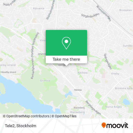 Tele2 map