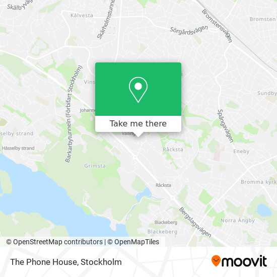 The Phone House map