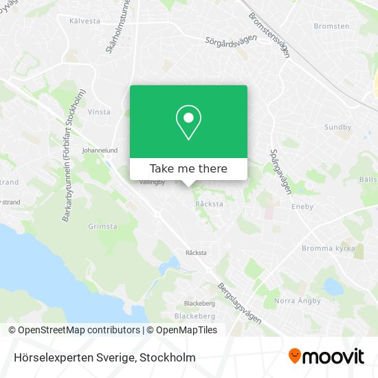 Hörselexperten Sverige map