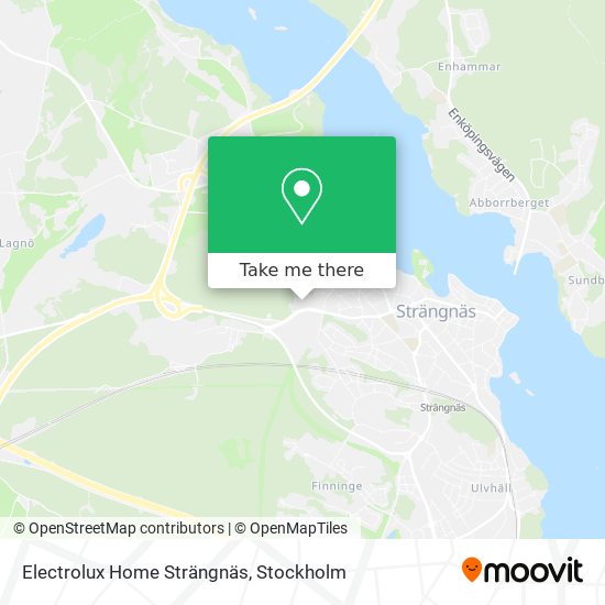 Electrolux Home Strängnäs map