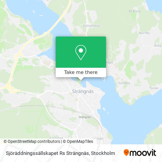 Sjöräddningssällskapet Rs Strängnäs map