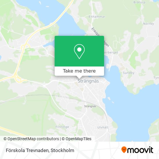 Förskola Trevnaden map