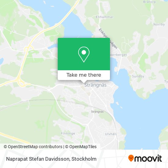 Naprapat Stefan Davidsson map